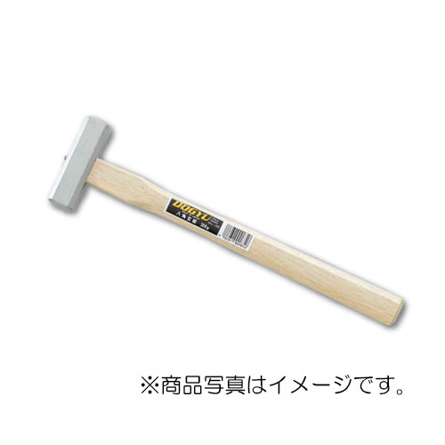 ●木柄八角玄能 ●全長： 約330mm ●頭全長： 約92mm ●口径： 26×23mm ●全重量： 約470g 【メーカー名】土牛産業（株） 【メーカー品番】00985