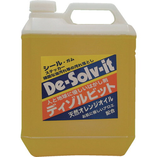 特長 ●天然オレンジオイル使用でRoHS2指令準拠で人体と環境に安全です。 ●天然オレンジオイル使用でRoHS2指令準拠で人体と環境に安全です。 ●PRTR法、労働安全衛生法、毒物及び劇物取締法に該当する化学物質を不使用でありながら油、塗料、接着剤を簡単に溶解・除去します。 用途 ●業種を問わずあるゆる工場、現場での油、塗料、接着剤の簡単剥離に。 仕様 ●容量(ml)：3785 ●塗布方法：1［［M2］］あたり9ml塗布 ●危険物品目：第4類第3石油類 ●LD50＝17750mg/kg 材質 ●天然オレンジオイル、高精製ミネラルオイル、ラノリン、アロエベラ、非イオン界面活性剤 質量・質量単位 ●3400.0g 注意事項 ●切手の糊の様に天然物は剥離できません。 ●使用後はボトルを立てた状態で保管してください。 ●ボトルは専用ボトルを使用してください、市販品は溶解します。 【メーカー名】（株）ドーイチ 【メーカー品番】DS- 3785