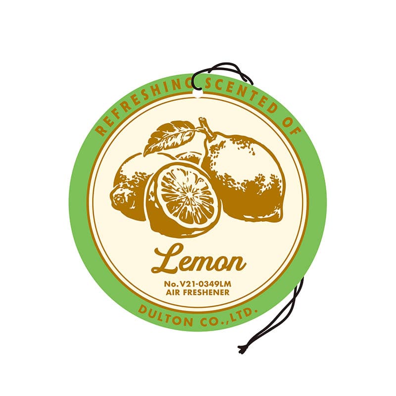 【メール便対応】【在庫処分】ダルトン（DULTON） AIR FRESHENER LEMON エアー フレッシュナー 【品番：V21-0349LM】