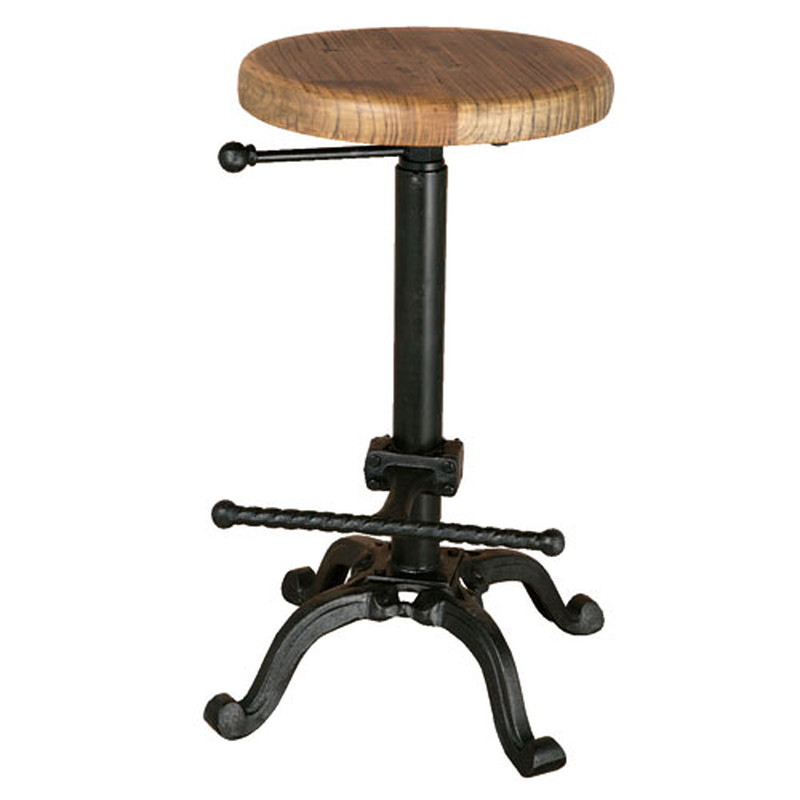 ダルトン（DULTON）　BAR STOOL ANTIQUE BLACK バー スツール　【品番：S245-86ABK】