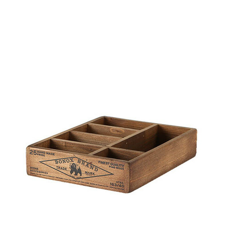 _giDULTONj@WOODEN ORGANIZER BOX NATURAL Ebf I[KiCU[ {bNX@yiԁFCH14-H501NTz