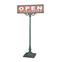 ダルトン（DULTON）　OPEN-CLOSED SIGN STAND オープン クローズド サイン スタンド　【品番：S355-83】