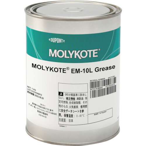 デュポン・東レ・スペシャルティ・マテリアル モリコート 樹脂用 EM−10Lグリース 1kg 【品番:EM-10L-10】