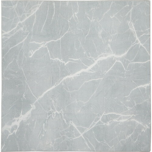 萩原　ラグマット　防滑　薄手で洗える　大理石　グレー　190×240　【品番：270608012】