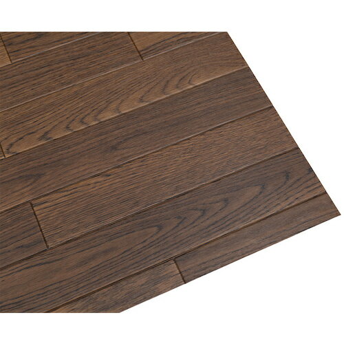 萩原　抗ウィルス・抗菌・防カビ機能付き　水拭きできるクッションフロア　　ダーク　　450×2400×2　【..