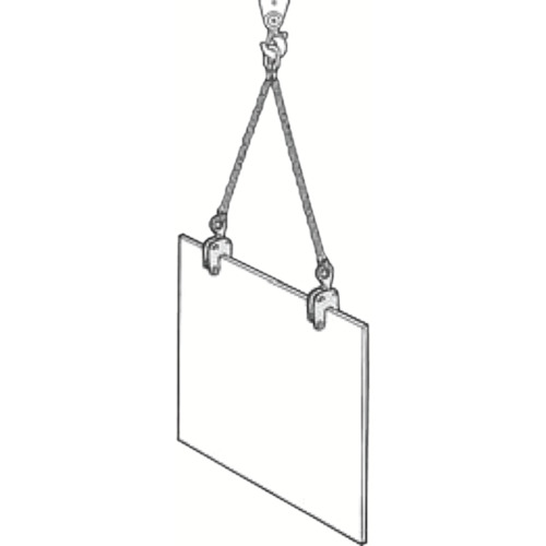 イーグル・クランプ　縦つり用クランプ　WOL−500kg（3−20）内蔵ロック　【品番：WO...