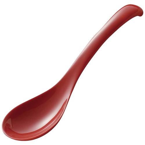 江部松商事 EBM いろいろ使える便利なレンゲ 大 レッド GM-4101 【品番：1769711】