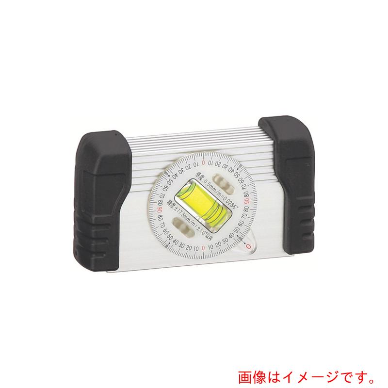 エビス（EBISU） エビスダイヤモンド 角度計付Gレベル・土木用 シルバー 100mm 【品番：ED-10GAN】