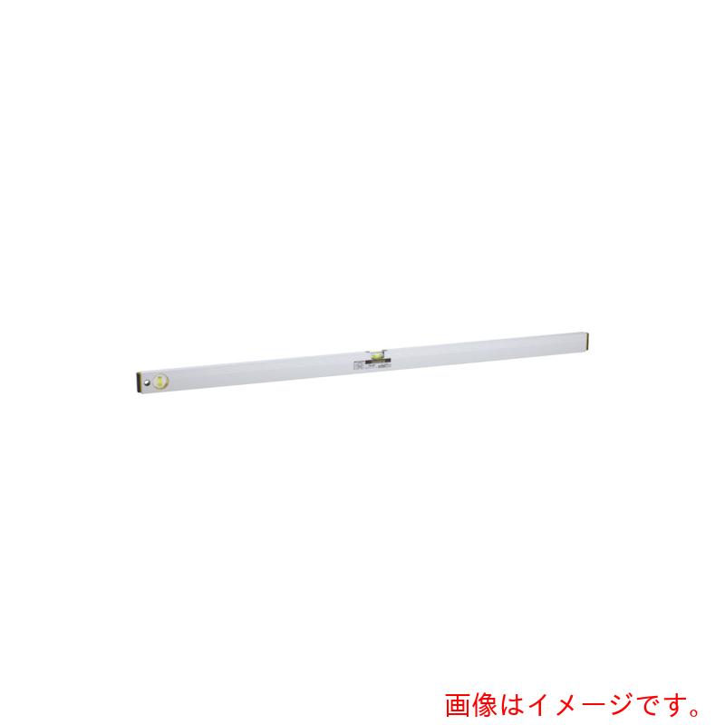 特長 ●6本線気泡管で1/100(1分勾配)・2/100(2分勾配)の測定が出来ます。 ●精度調整ネジを回して気泡管の調整が出来ます。 ●V溝付き測定面でパイプ測定可能です。 ●建材等を傷つけない樹脂製フラット型サイドキャップ付です。 ●蓄光付で明るい所で光を蓄積して暗い所で数分間発光します。 用途 ●水平・垂直・勾配の測定に。 仕様 ●長さ(mm)：1800 ●高さ(mm)：51 ●厚さ(mm)：19.5 ●マグネット：なし ●気泡管色：グリーン ●精度：±1.00mm/m=±0.0573°以内 ●感度：0.35mm/m＝0.0201° ●蓄光シート：あり ●色：シルバー 材質 ●本体：アルミニウム ●気泡管：アクリル樹脂(PMMA) 質量・質量単位 ●990.0g 【メーカー名】（株）エビス 【メーカー品番】ED-180N