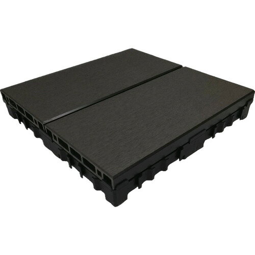 エア・ウォーター・エコロッカ ECOROCA 簡易ジョイント型システムデッキ エアJデッキ 300X300フラット ディープグレー 【品番：AD5001TF(D-GR)】
