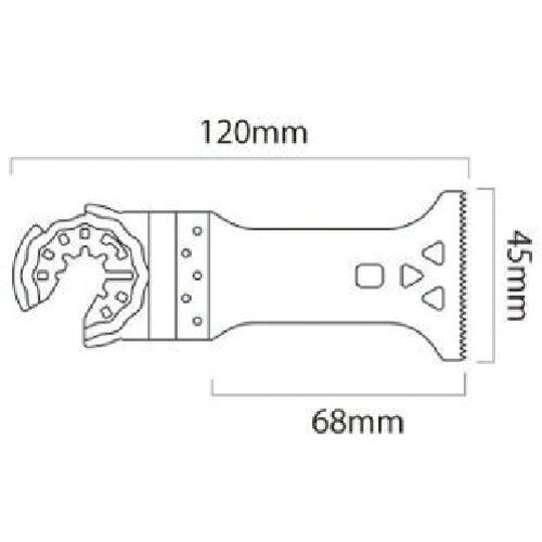【メール便対応】アイガーツール　マルチツール用ブレード　マルチブレード　【品...