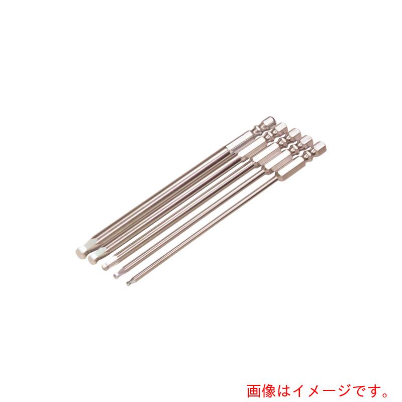 【メール便対応】エイト　EIGHT　六角棒ビット　テーパー　対辺6．35　溝9＆13　4mmX130　単品　【品番：EA-70 4MMX130】