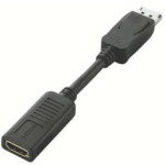エレコム（ELECOM）　DisplayPort−HDMI変換アダプタ　【品番：AD-DPHBK】