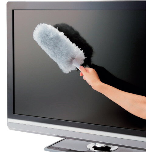 エレコム（ELECOM）　テレビ用クリーニングブラシ　2WAYタイプ　ホワイト　【品番...