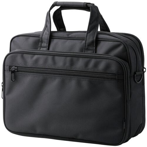 A4尺寸纸张 - エレコム（ELECOM）　ビジネスバッグ　マチ拡張　出張　15．6inch　23L　ブラック　【品番：BM-CBEX01BK】