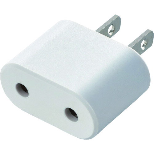 特長 ●海外の形状のコンセントプラグを日本国内で使用するための、安全設計を採用した変換プラグです。 ●インドネシア、イタリア、スイスなどで使われるCタイプコンセントプラグを日本国内向け形状のコンセントプラグに変換できるアダプタです。 仕様 ●コンセント数：1個口 ●色：ホワイト ●幅(mm)：38 ●奥行(mm)：18 ●高さ(mm)：27.8 ●本体差込口形状：Cタイプ 材質 ●本体(差込口一体型)：ユリア樹脂 質量・質量単位 ●24.0g 注意事項 ●※この製品は日本国内での使用を前提に製造されたものですので、日本国外ではご使用いただけません。 ●※本製品では電圧を変えることはできません。 ●日本の電圧に対応していない電気製品をご使用の場合は旅行者用変圧器等とあわせてご使用下さい。 ●※国や地域によってコンセント形状が異なります。 ●予めお手持ちの機器をご確認下さい。 【メーカー名】エレコム（株） 【メーカー品番】T-NHPACWH