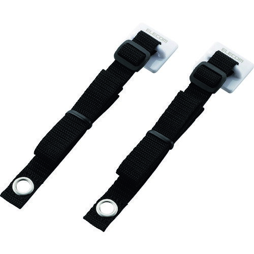 【メール便対応】エレコム（ELECOM）　TV用耐震ベルト　〜40V用　ネジどめタイプ（VESA穴）　2本入　【品番：TS-005N】