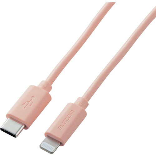 特長 ●24インチiMacに合わせたカラーのUSB-C(TM) to Lightningケーブルです。 ●USB-C(TM)端子搭載パソコンとLightning搭載のiPhone・iPad・iPod・Magic Keyboard・Magic Mouse・Magic Trackpadなどとの接続が可能です。 仕様 ●色：オレンジ ●長さ(m)：1.0 ※コネクター含まず ●コネクタ形状：Lightningコネクター(オス) - USB-C(TM)コネクター(オス) 質量・質量単位 ●0.031kg 注意事項 ●iPhone8以降に発売されたUSBPowerDelivery対応機種とUSBPowerDelivery対応の充電器を使用した場合、高速充電が可能です。 ●iPadはUSBPD対応またはThunderbolt対応のUSB-C(TM)端子を持つパソコンの場合充電が可能です。 ●USB-C(TM)搭載iPadからLightning搭載端末への給電は可能です。 【メーカー名】エレコム（株） 【メーカー品番】U2C-APCL10DR