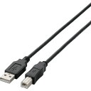 【メール便対応】エレコム(ELECOM) USB2.0ケーブル A-Bタイプ ノーマル 0.7m ブラック 【品番:U2C-BN07BK】