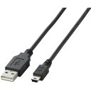 【メール便対応】エレコム(ELECOM) EURoHS指令準拠USB2.0ケーブル1.0mブラック 【品番:U2C-M10BK】