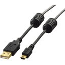 【メール便対応】エレコム(ELECOM) EURoHS指令準拠USB2.0ケーブル0.7mブラック 【品番:U2C-MF05BK】
