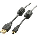 【メール便対応】エレコム(ELECOM) EURoHS指令準拠USB2.0ケーブル1.0mブラック 【品番:U2C-MF10BK】