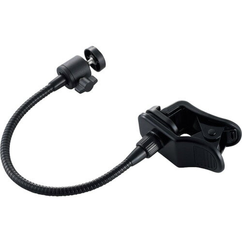 エレコム（ELECOM）　WEBカメラ用アームクリップスタンド　GoPro用アダプタ付属　ブラック　【品番：UC..