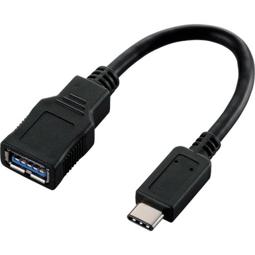 【メール便対応】エレコム（ELECOM）　USB3．1変換ケーブル　Type−C搭載　ブラック　【品番：USB3-AFCM01BK】