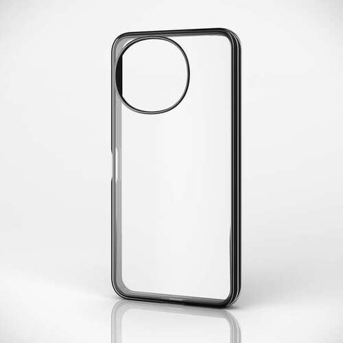 �ڥ᡼�����б��ۥ��쥳���ELECOM�ˡ�AQUOS��sense9��SH��53E���ѥ��եȥ��������᥿��å��ù����᥿��å��֥�å��������֡�PM-S244UCTMBK��