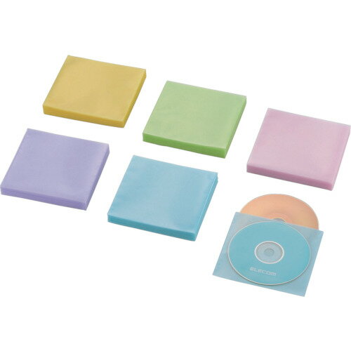 特長 ●大量のBlu-ray/CD/DVD Discをコンパクトに収納・整理できる不織布ケースです。 ●薄くて軽いので、持ち運びやデータの受け渡しにも最適です。 ●表面に凹凸が少なく、きめ細かい繊維の不織布を採用しています。 ●ケース1枚あたりにディスク2枚、またはディスク1枚とジャケットが収納できる両面収納タイプです。 ●分類に便利な5色のアソートカラータイプです。 用途 ●薄くて軽く使いやすい、スタンダードな不織布ケースに。 ●大量のBlu-ray/CD/DVD Discをコンパクトに収納・整理できる両面収納タイプの不織布ケースに。 仕様 ●幅(mm)：134 ●高さ(mm)：129 ●色：アソートカラー(ブルー/グリーン/イエロー/パープル/ピンク) ●サイズ幅(mm)：約134 ●サイズ高さ(mm)：129 ●サイズ厚み(mm)：0.5(1枚) ●重量：3.0g(1枚) ●収納枚数：120枚 ●入り数：60枚(両面収納) ●収容メディア：Blu-ray/CD/DVDDisc ●収容枚数(ケース1枚あたり)：Blu-ray/CD/DVDDisc計2枚(両面1枚ずつ) 材質 ●ポリプロピレン 質量・質量単位 ●189.0g 【メーカー名】エレコム（株） 【メーカー品番】CCD-NWB120ASO