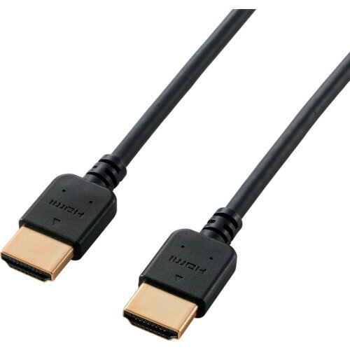Hdmi Cable - 【メール便対応】エレコム（ELECOM）　HIGH　SPEED　HDMIケーブル（やわらか）　1．0m　【品番：DH-HD14EY10BK】