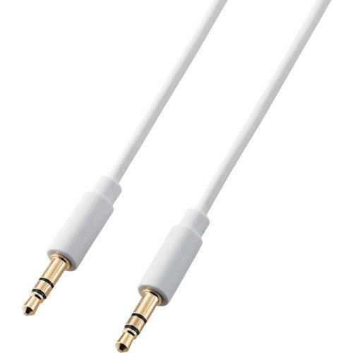 �ڥ᡼�����б��ۥ��쥳���ELECOM�ˡ�AUDIO�����֥롡��3��5�ե��ƥ쥪�ߥˡˡ��ۥ磻�ȡ�1��0m�������֡�DH-MMIP10WH��