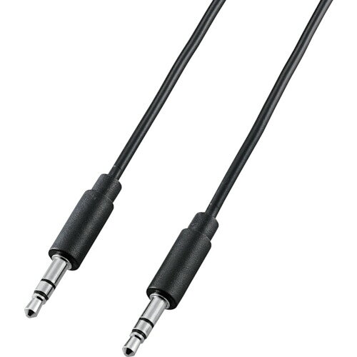 【メール便対応】エレコム（ELECOM）　AUDIOケーブル　（3．5φステレオミニ）　ブラック　1．0m　【品..