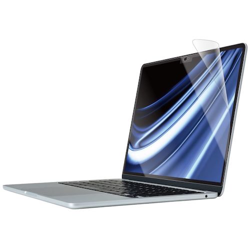 エレコム(ELECOM) 液晶保護フィルム 抗菌 光沢 防指紋 MacBookAir(2022)13.6inch 【品番:EF-MBA1322FLTG】