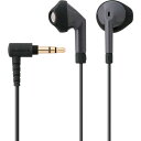 エレコム(ELECOM) ステレオヘッドホン セミオープン型 直径3.5mm 13.6mmドライバ FAST MUSIC ブラック 【品番:EHP-F10IABK】