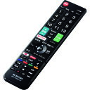 エレコム(ELECOM) かんたんTVリモコン第2弾 ソニー ブラビア用 ブラック 【品番:ERC-TV02BK-SO】