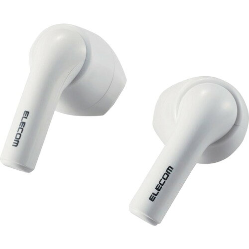 エレコム（ELECOM）　Bluetoothイヤホン　完全ワイヤレス　AAC対応　セミオープン型　ホワイト　【品番：LBT-TWS11WH】