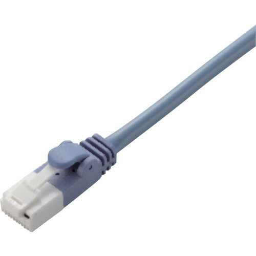 エレコム（ELECOM）　ツメ折れ防止クロスLANケーブル　CAT5E対応　5m　ブルー　【品番：LD-CTXT/BU50】