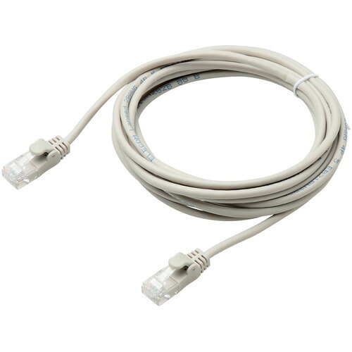 【メール便対応】エレコム（ELECOM）　CAT5e準拠やわらかLANケーブル3m（ライトグレー）　【品番：LD-CTY/LG3】
