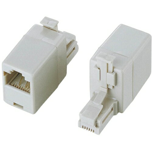 【メール便対応】エレコム（ELECOM）　RJ45ーRJ11変換コネクタ　【品番：LD-RJ4511THEN】