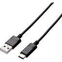 【メール便対応】エレコム(ELECOM) USBケーブル(認証品・A-C) 1.5m ブラック 【品番:MPA-AC15NBK】