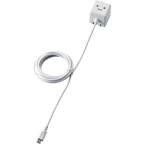 ���쥳���ELECOM�ˡ������֥���η����ޥ���AC���Ŵ��Ĺ��̿��1A�ˡ�1��5m��FACE�������֡�MPA-ACMAC155WF��