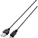 エレコム(ELECOM) 極細スマートフォン用microUSBケーブル 1.0m ブラック 【品番:MPA-AMBXLP10BK】