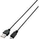 エレコム(ELECOM) 極細スマートフォン用microUSBケーブル 2.0m ブラック 【品番:MPA-AMBXLP20BK】