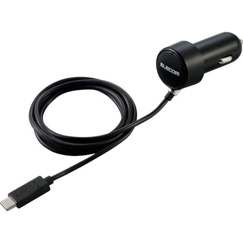 エレコム（ELECOM）　カーチャージャー　Type−C　USB−C　ストレートタイプ　1．5m...