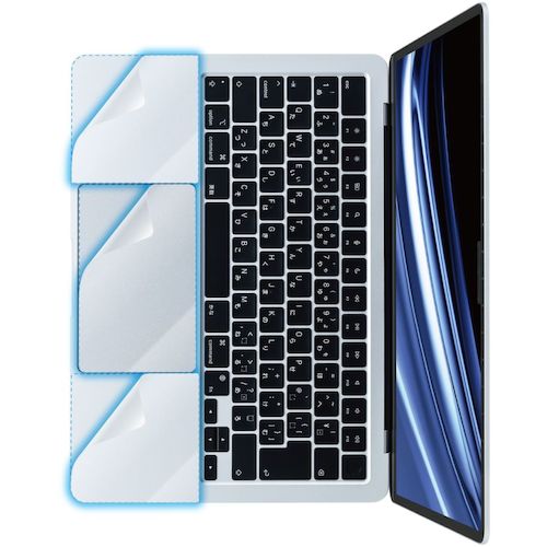 エレコム（ELECOM）　プロテクターフィルム　抗菌　トラックパッド保護　MacBookAir（2022）13．6inch..