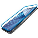 【メール便対応】エレコム(ELECOM) iPhone16ProMax用ガラスフィルム ゴリラ 0.21mm 高透明 ブルーライトカット 【品番:PM-A24DFLGOBL】(3)