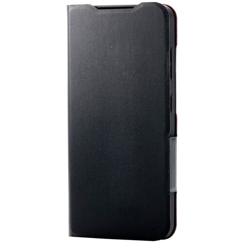 【メール便対応】エレコム（ELECOM） レザーケース Galaxy S25用 手帳型 UltraSlim 薄型 磁石付き ブラック 【品番：PM-G251PLFUBK】