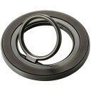 【メール便対応】エレコム(ELECOM) マグネットスマホリング 360° チタニウムシルバー 【品番:P-STRMK360SV】