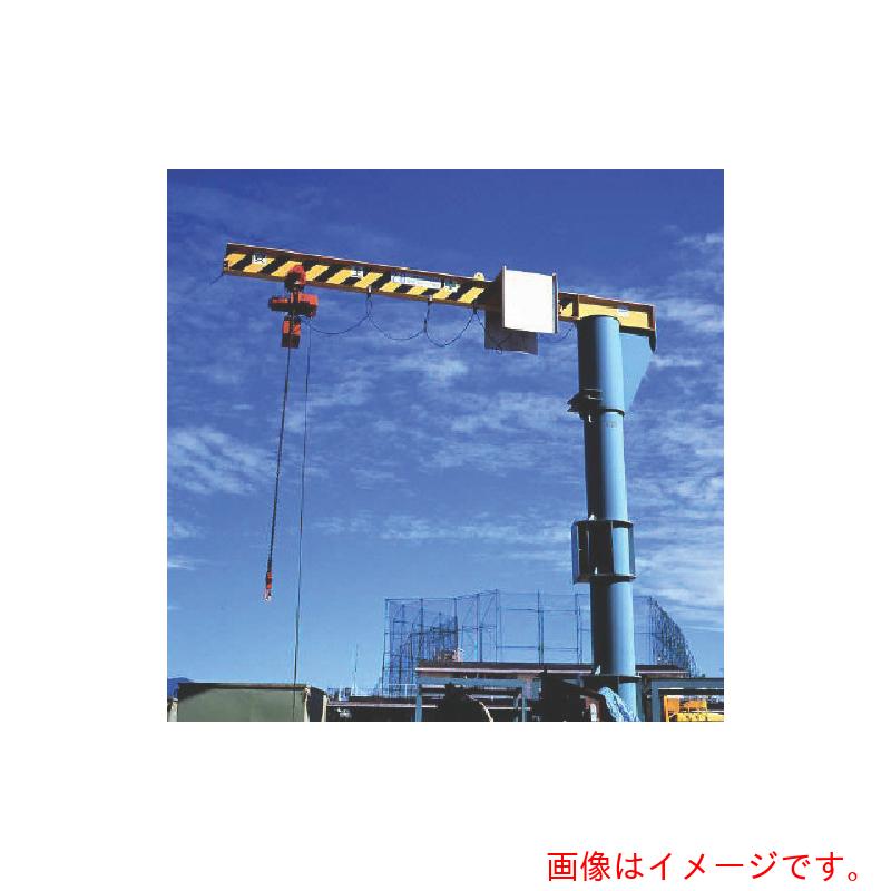 特長 ●自立式ですので天井や工場の柱を利用出来ない場所でも設置可能です。 ●旋回範囲はお客様の作業性に合わせて任意で設定出来ます。 用途 ●工場内のデットスペース・天井クレーン下での専用作業に。 仕様 ●定格荷重(t)：1.0 ●寸法C(mm)：1340 ●寸法J (mm)：35 ●ジブ長さH(m)：5 ●ジブ高さH(m)：3 ●Iビーム寸法(mm)：300×150×10 ●旋回角度(℃)：340 ●寸法B(mm)：356 ●寸法A(mm)：600 ●手動旋回式 ●巻上機との組み合わせの場合、2速型をお薦めします 材質 ●スチール 質量・質量単位 ●1130.0kg 注意事項 ●施工費別途。 【メーカー名】象印チェンブロック（株） 【メーカー品番】PJ-01050 【法人限定商品】※下記注意事項を事前にご確認ください。 ●この商品は送料が別途必要になります。 ●ご注文後、改めて当店より送料をご連絡させていただきます。送料のご了承をいただいてからの手配となります。（ご連絡までに数日かかる場合があります） ●手配後のキャンセル・返品・交換はできません。 ●メーカー直送、または、福山通運・西濃運輸・佐川急便でのお届けとなります。 ●配送業者の指定はできません。 ●原則法人宛（個人宅を除く）のみの配達となります。個人宅へのお届けの場合は事前にお問い合わせください。 ●お届け先の宛名または住所に法人名の記載がない場合は、法人であっても個人宅扱いとなります。 ●個人宅（法人名不記載を含む）へのお届けができない場合があります。 ●一部配送業者は平日のみの配達になります。原則時間指定はできません。 ●他メーカーとの同梱不可。 ●代金引換決済のご利用不可。